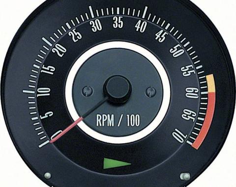 AMD Tachometer, 6000 Redline (Z28 or 396/375HP), 67 Camaro K-6468911