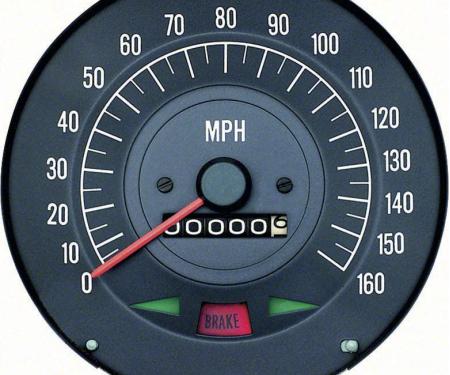 AMD Speedometer, 160 MPH for models with Gauges, 68 Firebird K-6481933