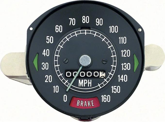 AMD Speedometer, 160 MPH, 69 Firebird K-6482799