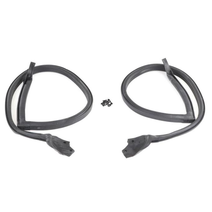 AMD Roof Rail Weatherstrips, Pair, 70-81 Camaro Firebird Coupe without T-Tops X622-3570-P