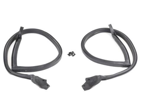 AMD Roof Rail Weatherstrips, Pair, 70-81 Camaro Firebird Coupe without T-Tops X622-3570-P