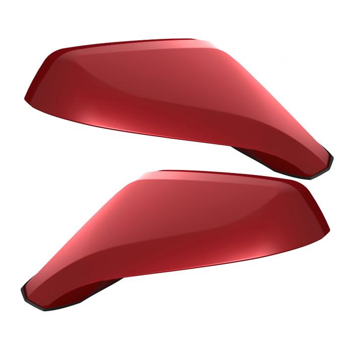 Oracle Lighting Concept Side Mirrors, Ghosted, Crystal Red Tint 3753-504
