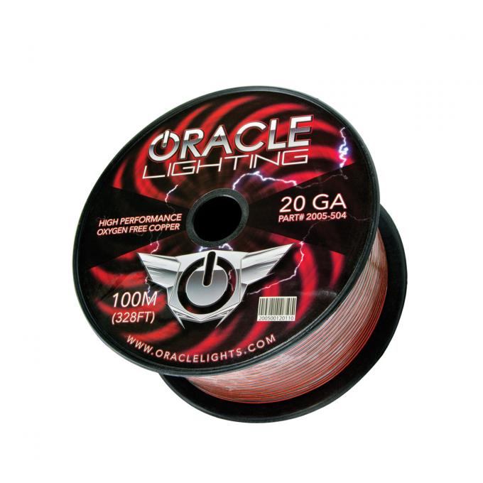 Oracle Lighting 20AWG 2 Conductor LED Installation Wire 100M Spool, 328 ft. 2005-504