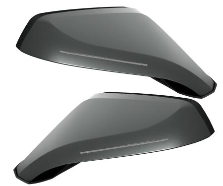 Oracle Lighting Concept Side Mirrors, Dual Intensity, Ashen Grey (GLJ) 3044-504