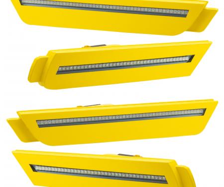 Oracle Lighting Concept Sidemarker Set, Clear, Lemon Peel Yellow (G7D) 3101-G7D-C