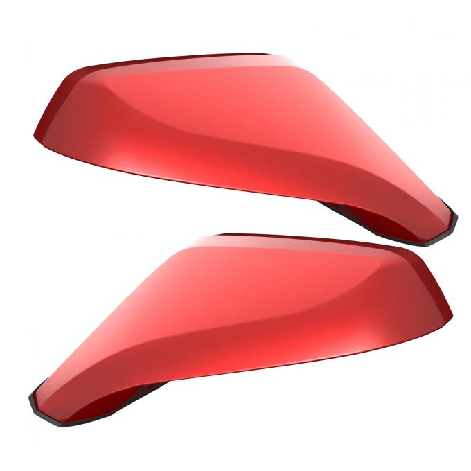 Oracle Lighting Concept Side Mirrors, Ghosted, Red Hot (G7C) 3781-504