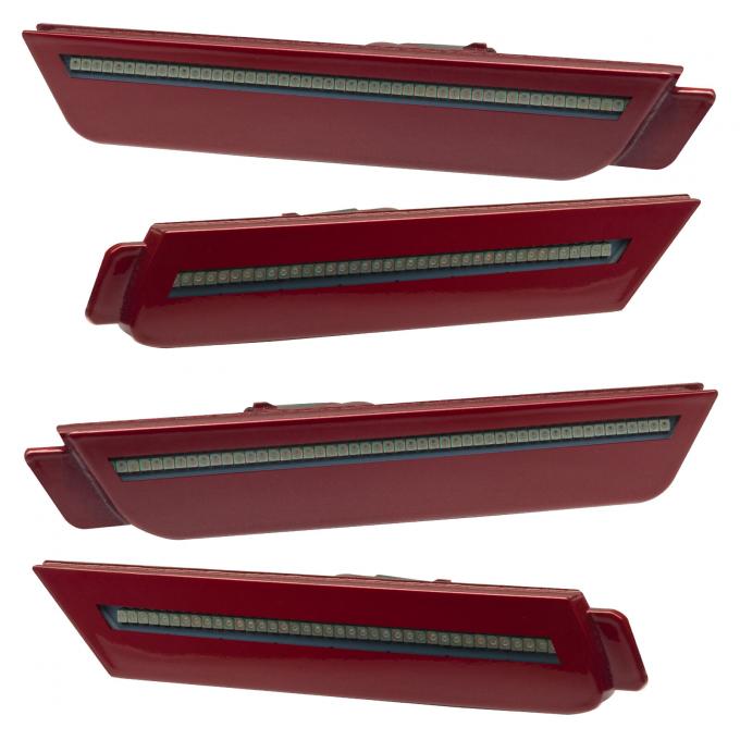 Oracle Lighting Concept Sidemarker Set, Tinted, Red Jewel Tint Coat (GAQ) 3101-GAQ-T