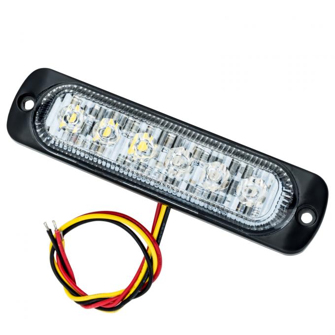 Oracle Lighting 6 LED Slim Strobe, Red 3511-003