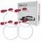 Oracle Lighting LED Dual Halo Kit, Round Style, White 2387-001