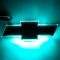 Oracle Lighting Aqua Illuminated LED Rear Bowtie Emblem 3061-010