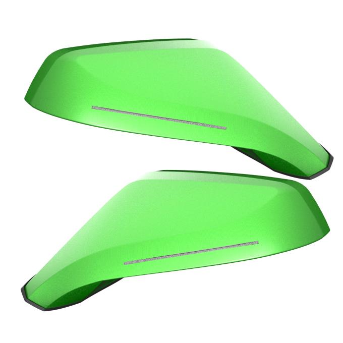 Oracle Lighting Concept Side Mirrors, Synergy Green (SGM) 3051-504