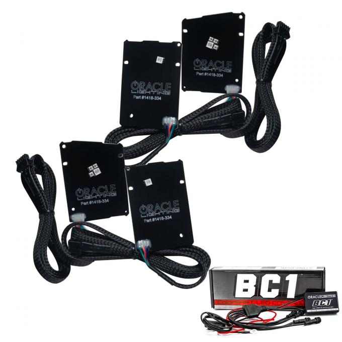 Oracle Lighting 2019-2021 Chevrolet Camaro LS/LT ColorSHIFT RGB+A Headlight DRL Upgrade Kit 1418-335