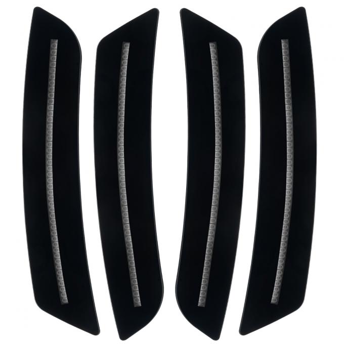 Oracle Lighting Concept Sidemarker Set, Clear, Black (GBA) 9900-GBA-C