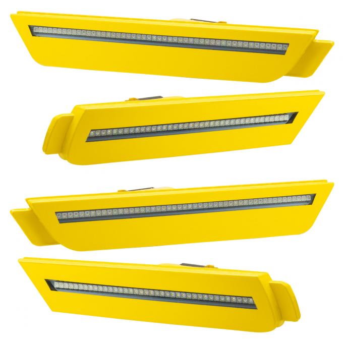 Oracle Lighting Concept Sidemarker Set, Clear, Lemon Peel Yellow (G7D) 3101-G7D-C