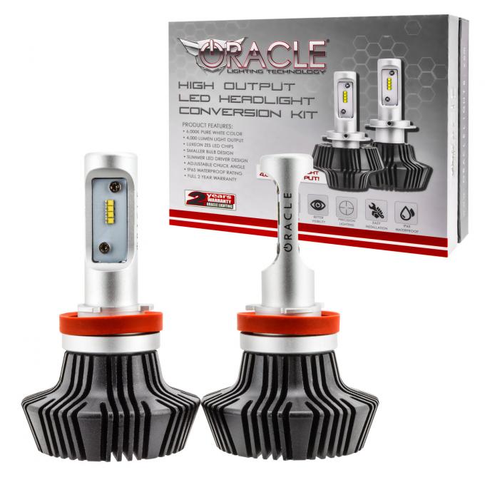 Oracle Lighting H8 4,000+ Lumen LED Headlight Bulbs, Pair 5233-001