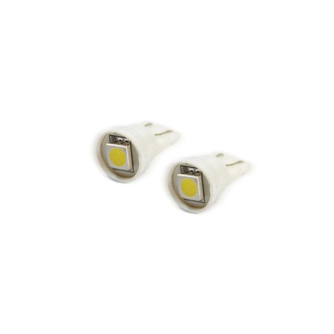 Oracle Lighting T10 1 LED 3-Chip SMD Bulbs, Cool White, Pair 4806-001