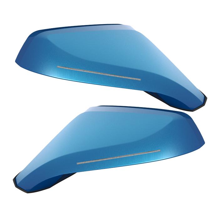 Oracle Lighting Concept Side Mirrors, Aqua Blue Metallic (GBD) 3038-504