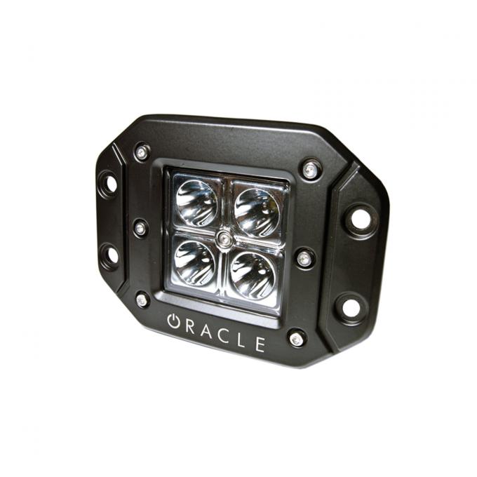 Oracle Lighting 12W Flush LED Square Spot Light, 6000K 5753-001