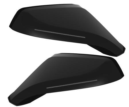 Oracle Lighting Concept Side Mirrors, Dual Intensity, Black (GBA) 3026-504