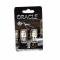 Oracle Lighting BA9S 5 LED 3 Chip Bayonet Bulbs, White, Pair 4904-001