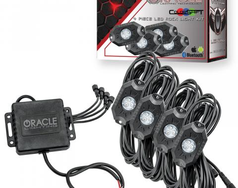 Oracle Lighting Bluetooth ColorSHIFT Underbody Rock Light Kit, 4 PCS 5796-333