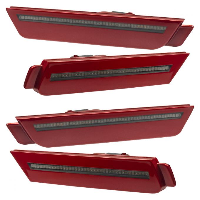 Oracle Lighting Concept Sidemarker Set, Tinted, Crystal Red (Claret) (GBE) 3101-GBE-T