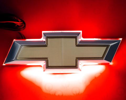 Oracle Lighting Red Illuminated LED Rear Bowtie Emblem 3001-003