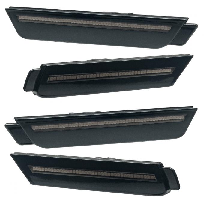 Oracle Lighting Concept Sidemarker Set, Tinted, Carbon Flash Metallic (GAR565) 3101-GAR565-T