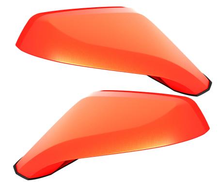 Oracle Lighting Concept Side Mirrors, Ghosted, Dual Intensity, Inferno Orange Metallic (GCR) 3740-504