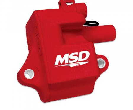 MSD Ignition Coil, Pro Power Series, GM LS1/LS6 Engines, Red 8285