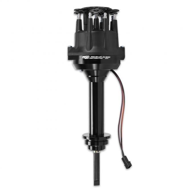 MSD Black Chrysler 426, 440 Pro-Billet Distributor 85463
