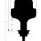 MSD Black Chrysler 318-360 Pro-Billet Distributor 85345