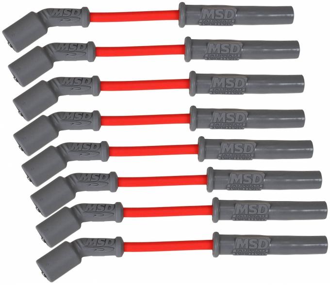 MSD Super Conductor Spark Plug Wire Set, GM LS1, '97-On, Vette, Camaro 32819
