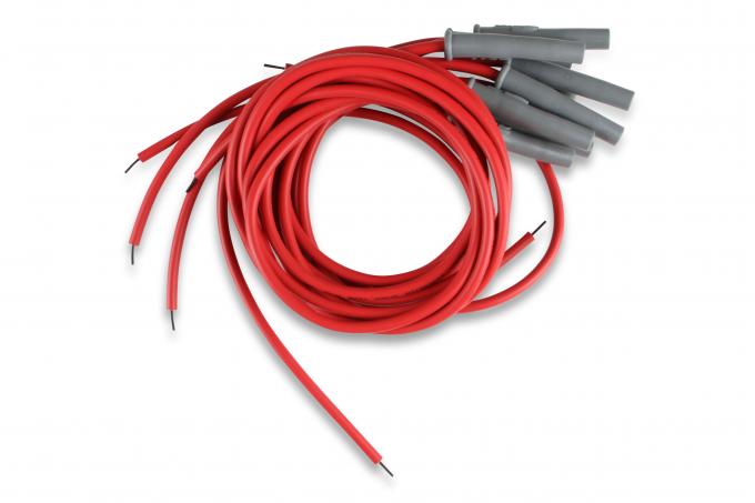 MSD Super Conductor Spark Plug Wire Set, 8 Cyl Multi-Angle Plug, Socket/HEI 31199