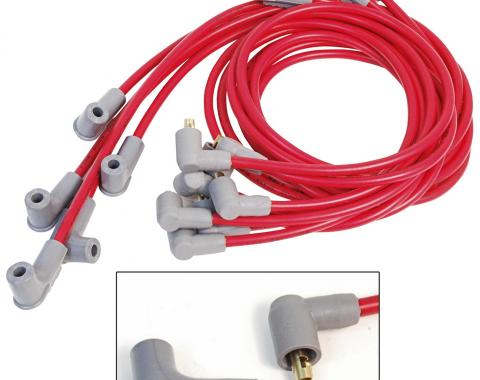 MSD Super Conductor Spark Plug Wire Set,Big Block Chevy, Socket Dist. Cap 31609