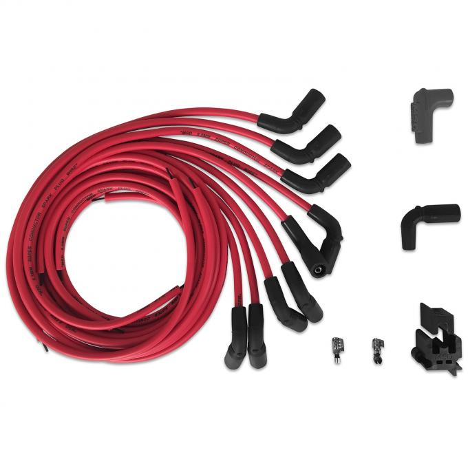 MSD Super Conductor Spark Plug Wire Set, Universal Chevy, LT1 w/90&deg; Boots 32139