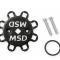 MSD Black Chevy Small / Big Block Dual Sync Distributor 23753