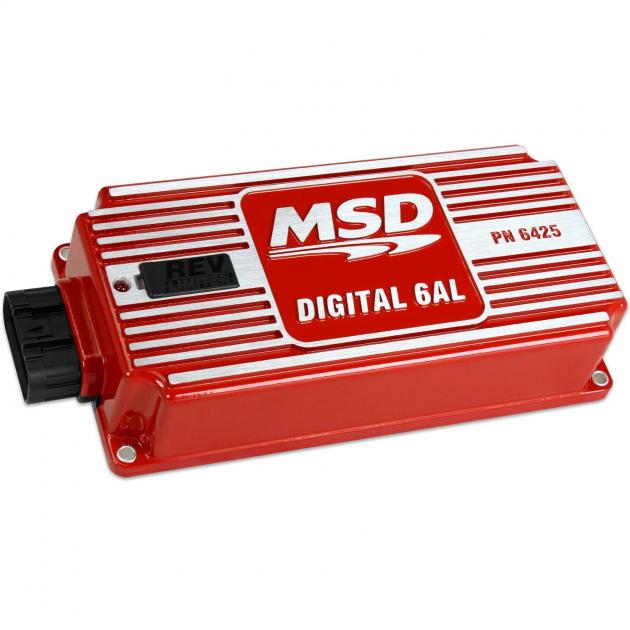 パーツ MSD Digital 6AL Ignition Control PN 6425 MSD Digital 6AL Ignition Control, Red 6425 | Camaro Depot