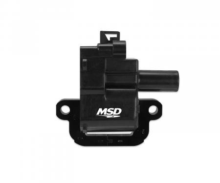MSD Ignition Coil, GM LS Blaster Series, LS1/LS6 Engines, Black 82623