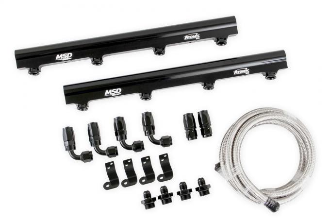 MSD Atomic EFI Billet Fuel Rail Kit 2721