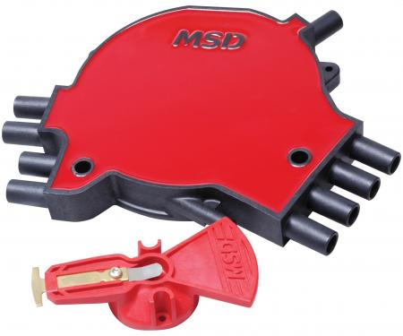 MSD LT1 Distributor Cap & Rotor Kit, '95-'97 GM, LT1, 350/5.7L SFI 84811