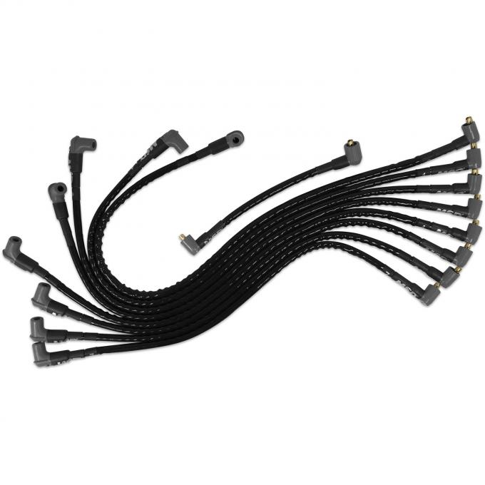 MSD Sleeved Spark Plug Wires for SBC Under Exhaust, Socket 31591