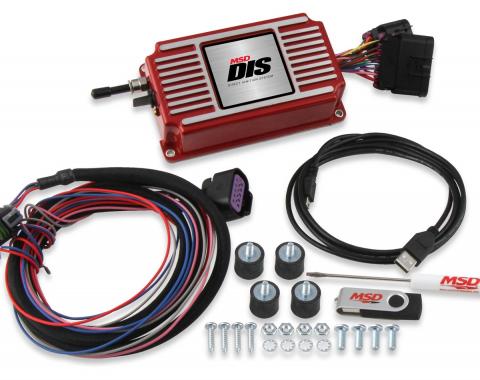 MSD DIS Direct Ignition System Control Box, Red 6015MSD
