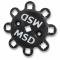 MSD Black Chrysler 426, 440 Pro-Billet Distributor 85465