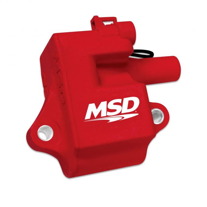 MSD Ignition Coil, Pro Power Series, GM LS1/LS6 Engines, Red 8285