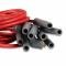 MSD Super Conductor Spark Plug Wire Set, 8 Cyl Multi-Angle Plug, Socket/HEI 31199