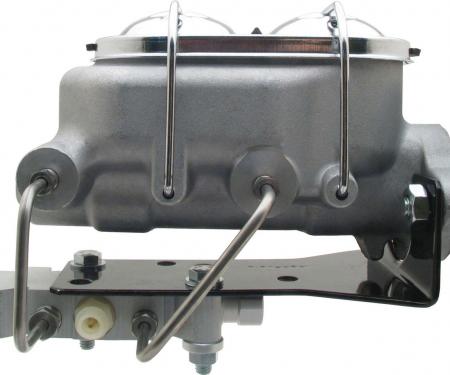 MBM Universal Aluminum Proline Master Cylinder w/ Bottom Mount Disc/ Drum Proportioning Valve MCK112BM