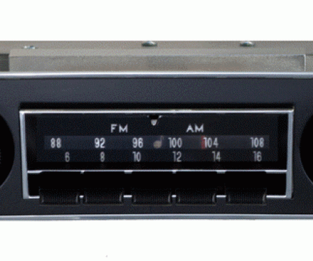 AAR 1968 Pontiac Firebird AM/FM Reproduction Radio with Bluetooth 592203BT