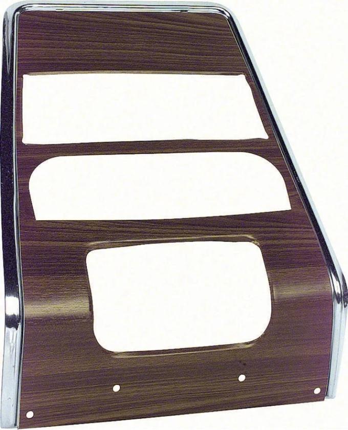 AMD Center Dash Panel, Walnut without A/C, 67 Firebird K-K260