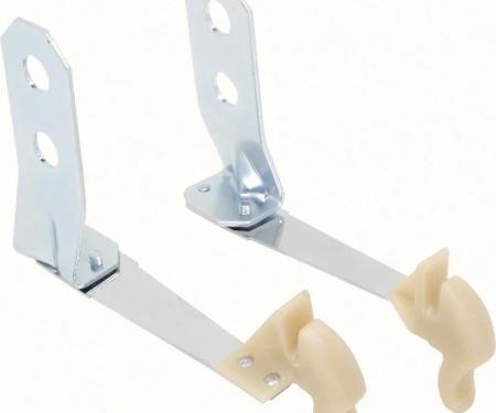 AMD Convertible Top Rear Well Hold Down Latches, Manual Top, LH/RH Pair, 67-69 Camaro Firebird K-K134